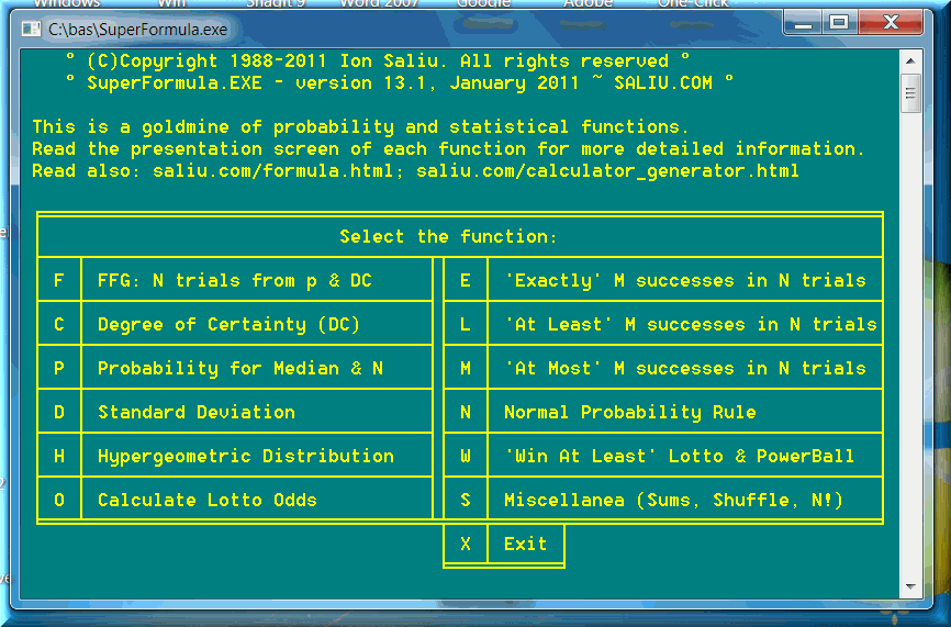 Run powerful scientific software to calculate standard deviation, meaningful statistics.